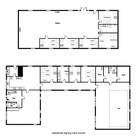 Large 30-person With Pool And Spacious Activity - 5000 Holiday home